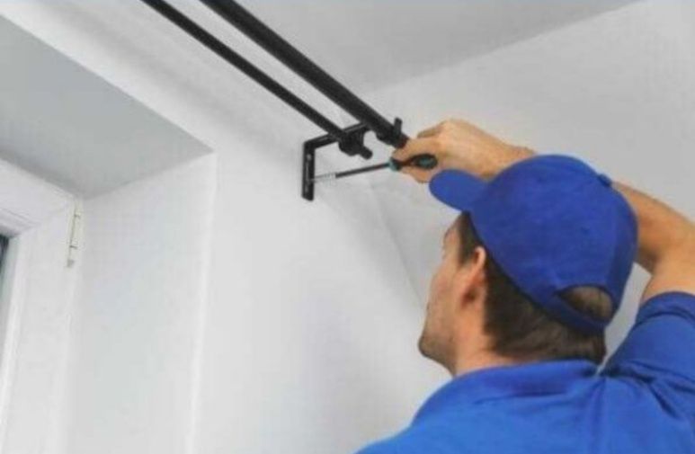 Karniz+Ustanovka+Карниз+Кранштейин тв