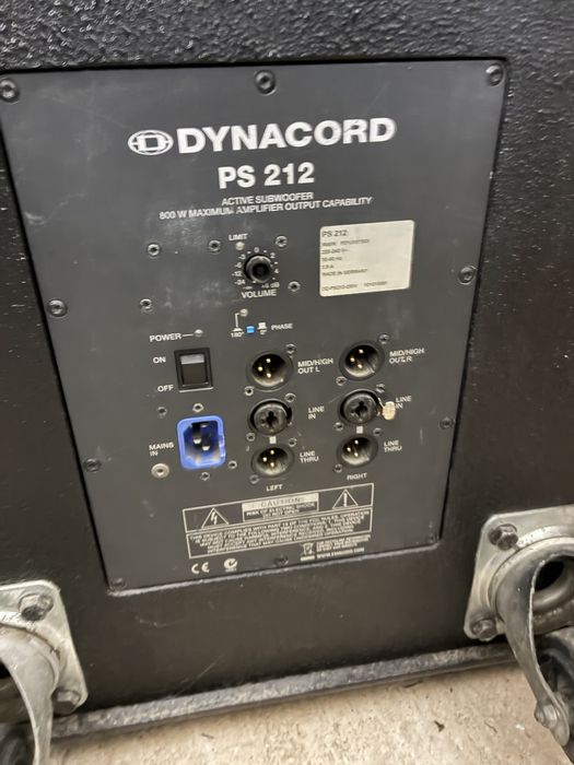 Vand pereche basi Dynacord ps212