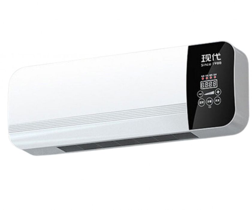 Намаление! Модерна печка за стенен монтаж Режим студено и топ