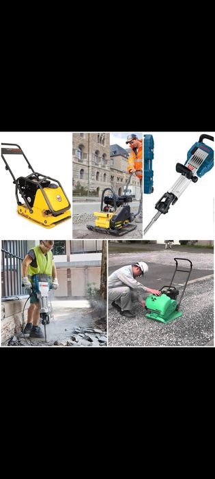 Dezumidificator,pompe de vopsit,tun aer cald,masina de taiat pavaj