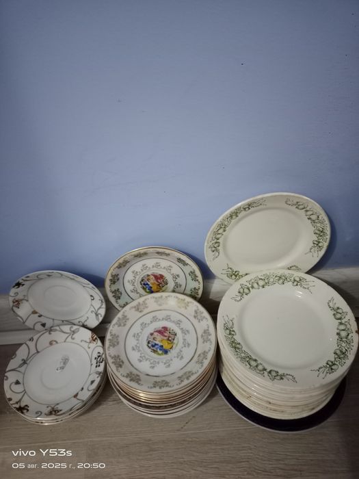 Тарелки разного размера