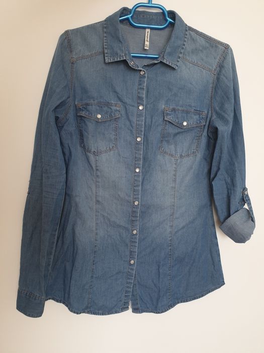 Cămașă denim Stradivarius marimea S
