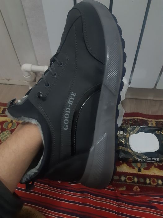 Зимняя обувь с мехом внутри