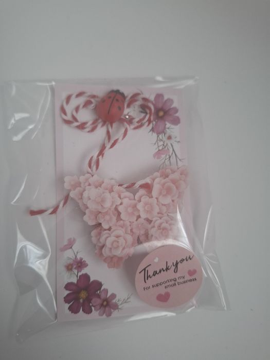 Martisoare din ceara de soia