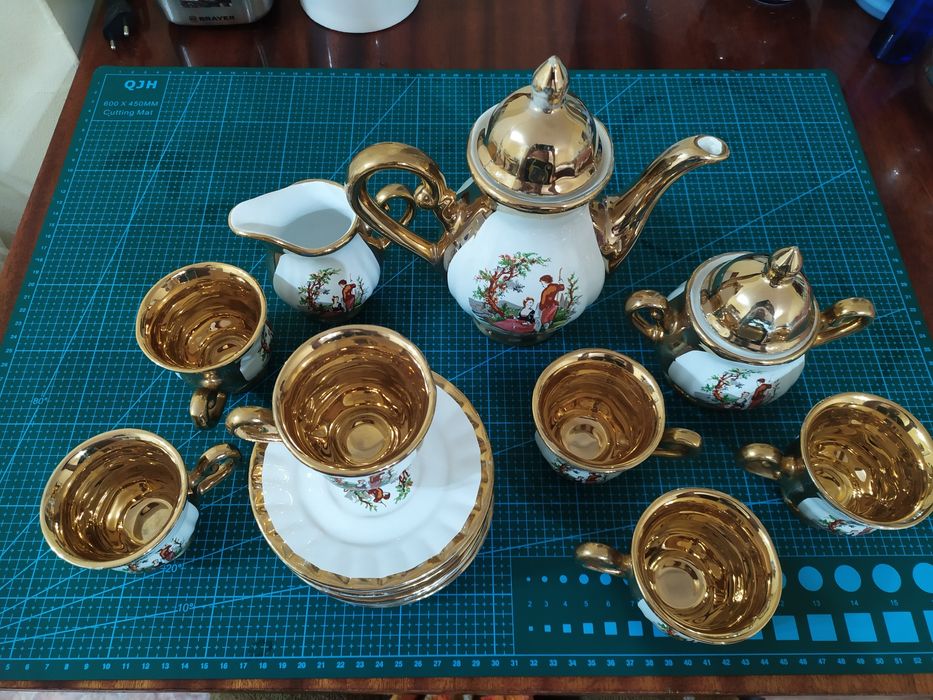 Фарфоровый Кофейный сервиз