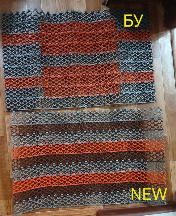 Придверные коврики. 1 Новый. 2 Б/у.