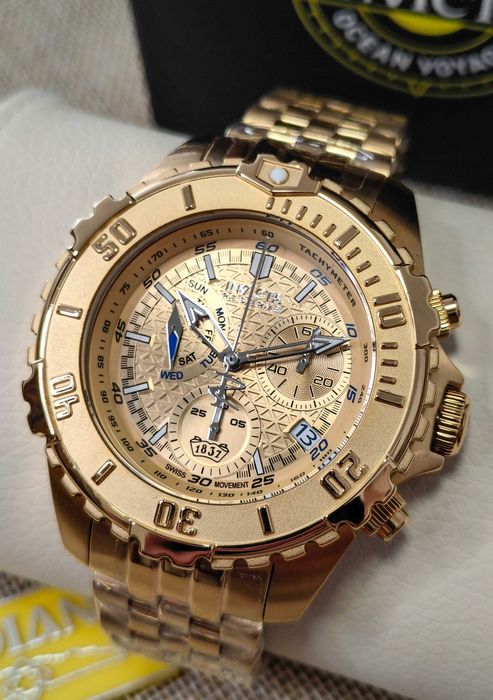 Ceas Invicta Reserve Gold Dial Chronograph IN-50993-Barbati