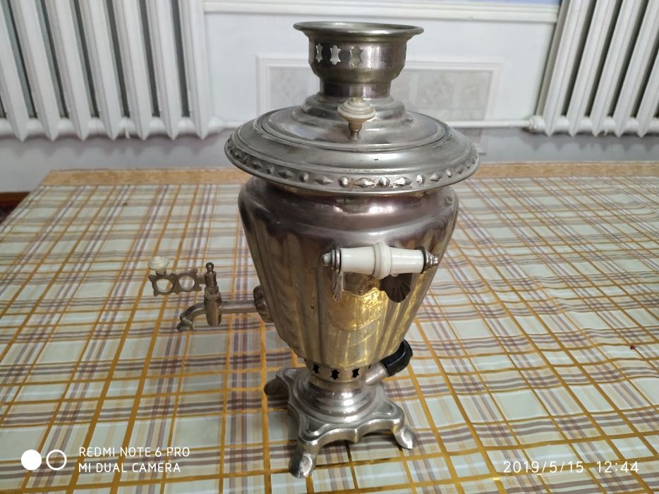 Антиквариат. Русский самовар, электрический. Новый.