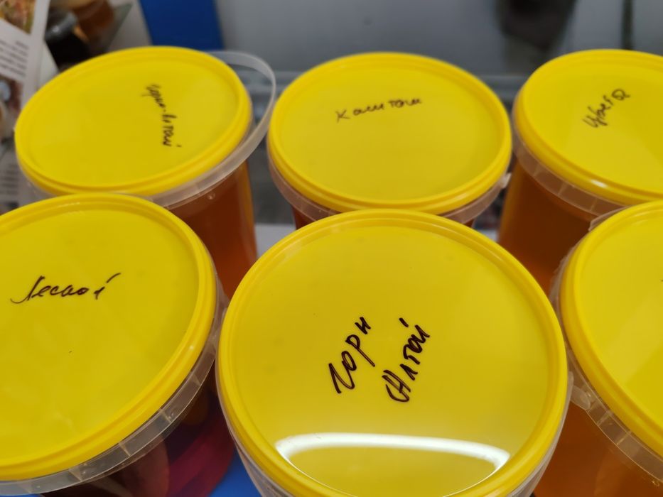 Мёд на Радуге разные сорта