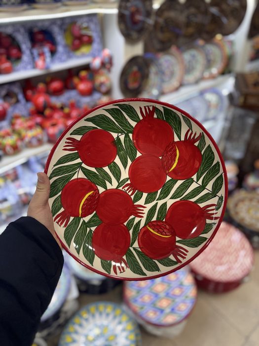 Qoʻl mehnati bilan yasalgan sapol lagan