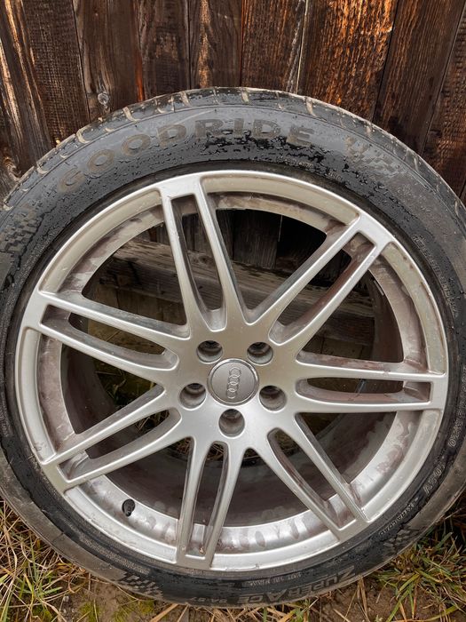 Set jante de aliaj originale Audi Q5+anvelope