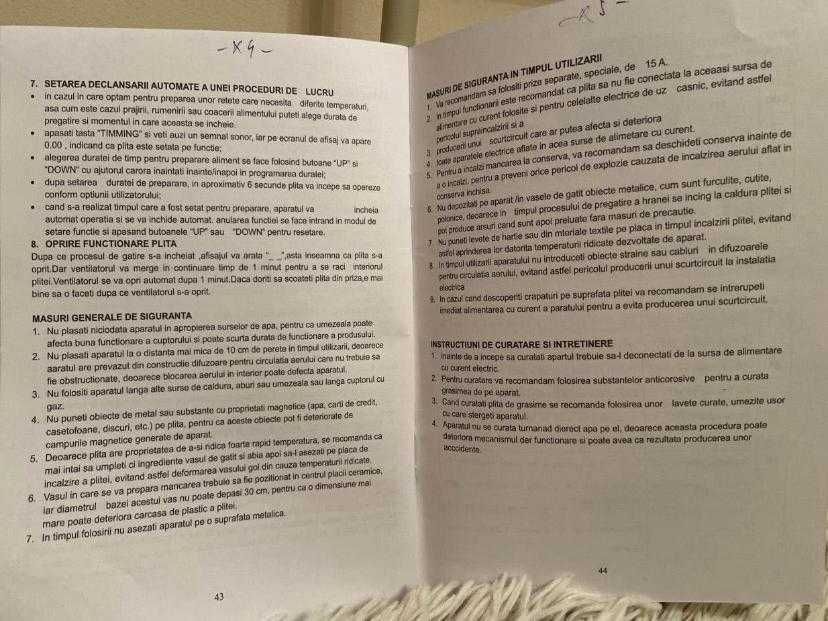 Sigilat | Plita cu inducție BNM, 1800W