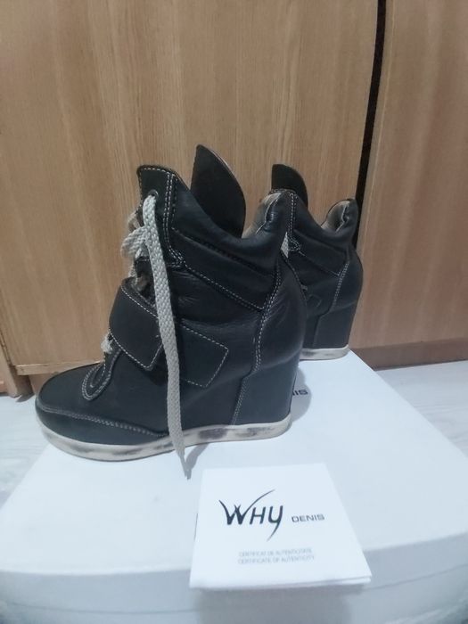 Ghete dama piele Why Denis mărimea 37