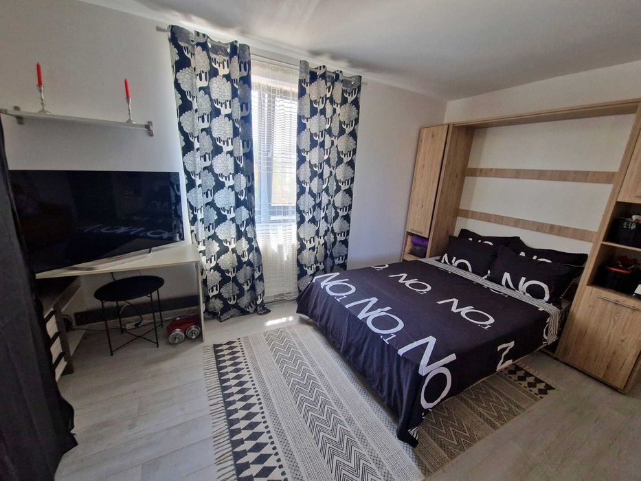 Garsoniera decomandata, etaj 1, 37mp, bloc 2018, loc parcare propriu