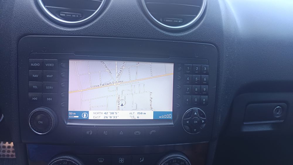 Оригинална Навигация за Мерцедес ml w 164