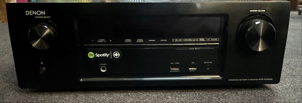 Receiver AV Denon AVR-X1200W 7.2, 4K, Dolby Atmos, Wi-Fi/Bluetooth – Stare Excelenta