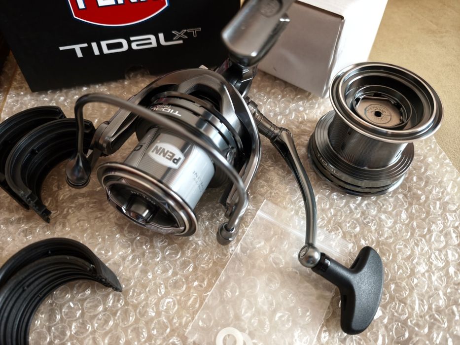 Set 2 mulinete PENN Tidal 7000 XT - comp Daiwa, Shimano,Fox