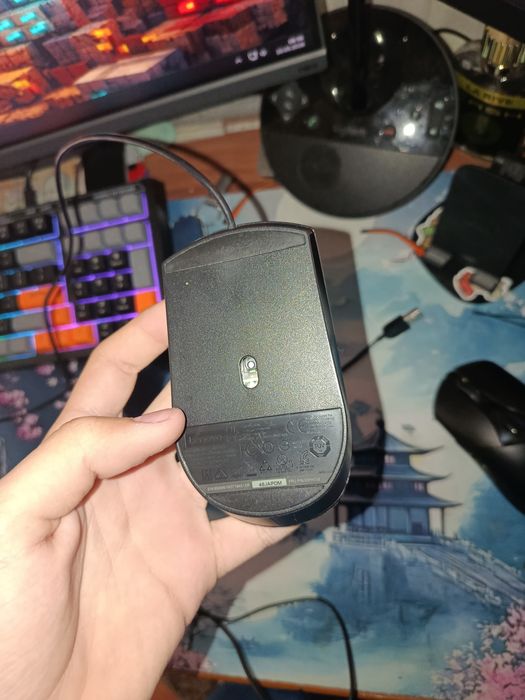 Mouse Lenovo USB optic – funcționează perfect
