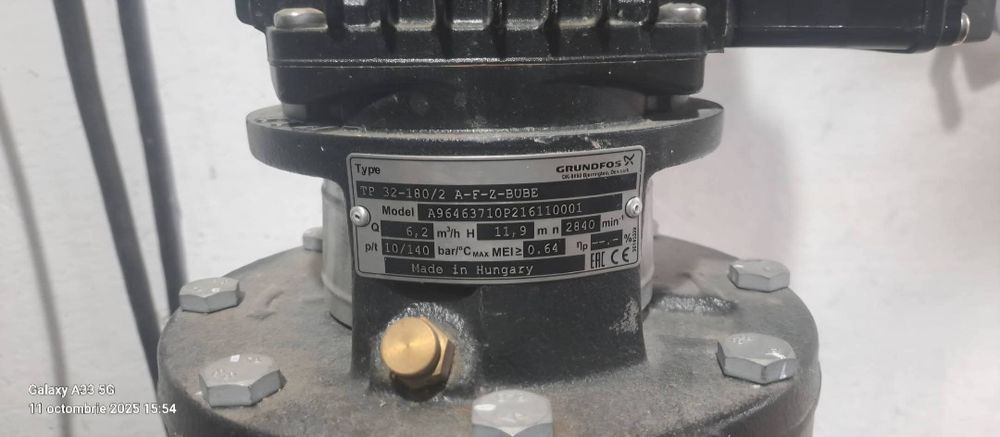 Pompa de circulație Grundfos TP 32-180/2 – NOUĂ, NEFOLOSITĂ