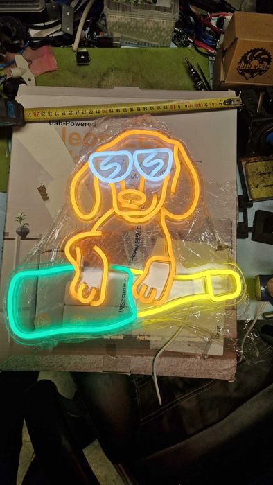 Semn decorativ neon Bar/Garaj neon lights LED USB Nou