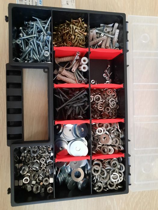 Trusa 12 piese noua saibe ,piulite ,suruburi