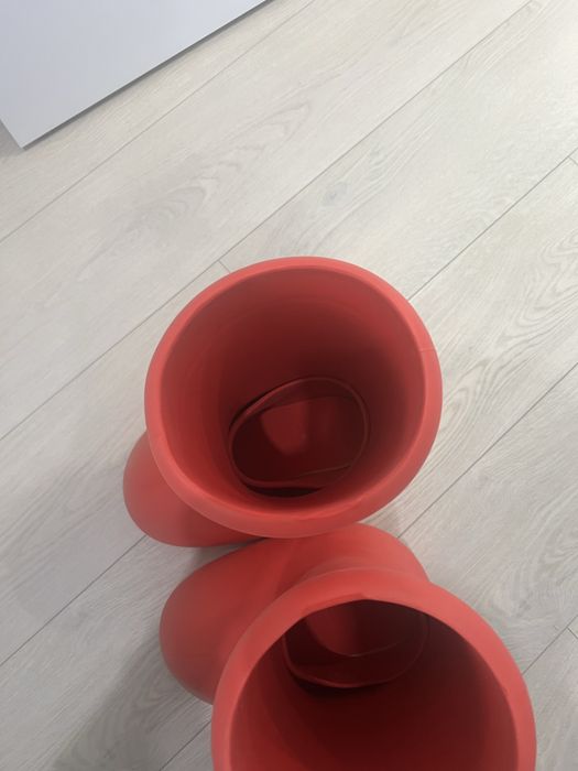 Mschf big red boots червени ботуши