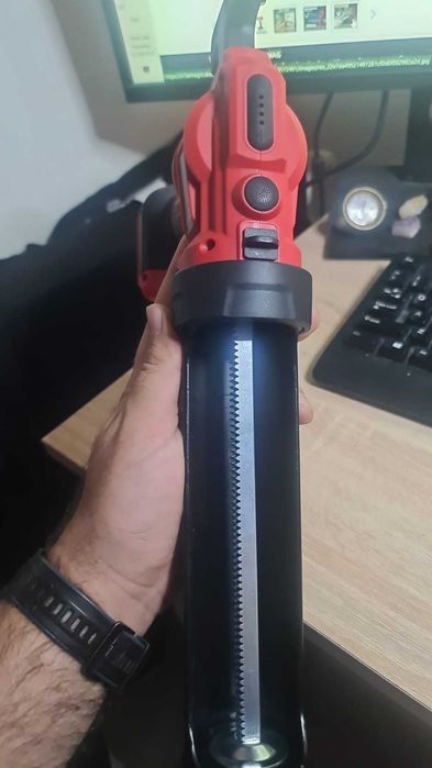 Pistol electric de silicon, viteza reglabila, fara baterie