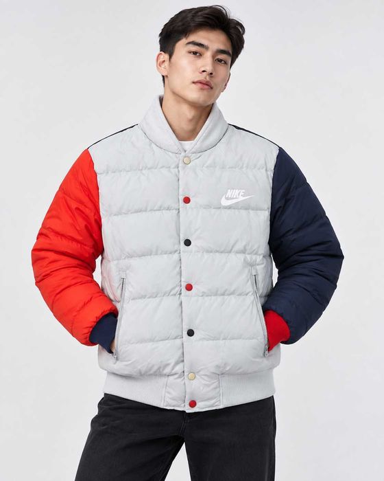 Мужской утеплённый зимний бомбер Nike, четырёхцветный
