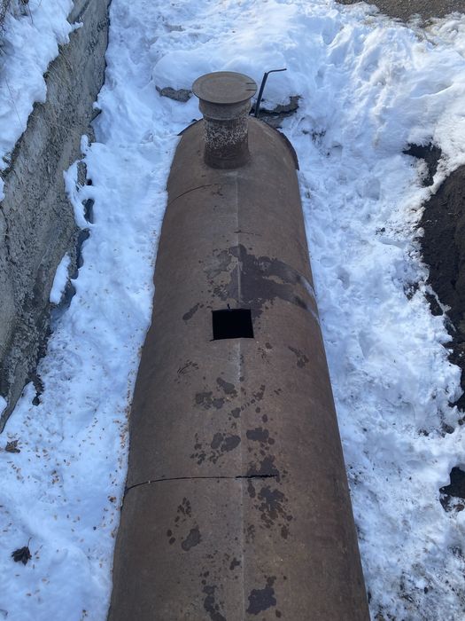 Продам металлическую бочку