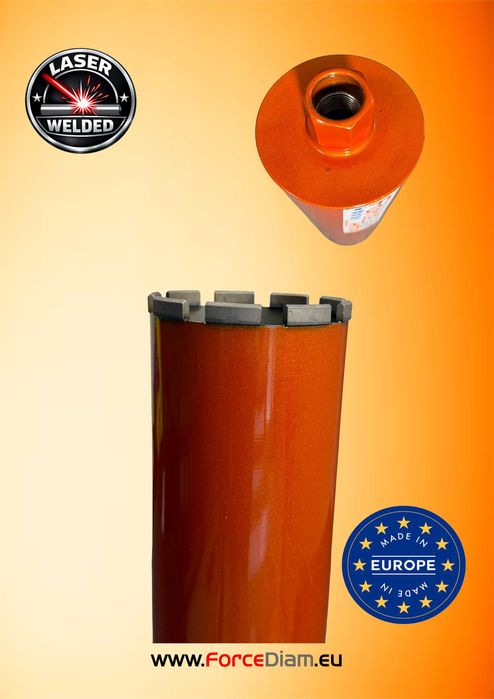 Ø102 Carota Diamantata pentru beton, ForceDiam HTX, Diametru 102mm,L 450mm
