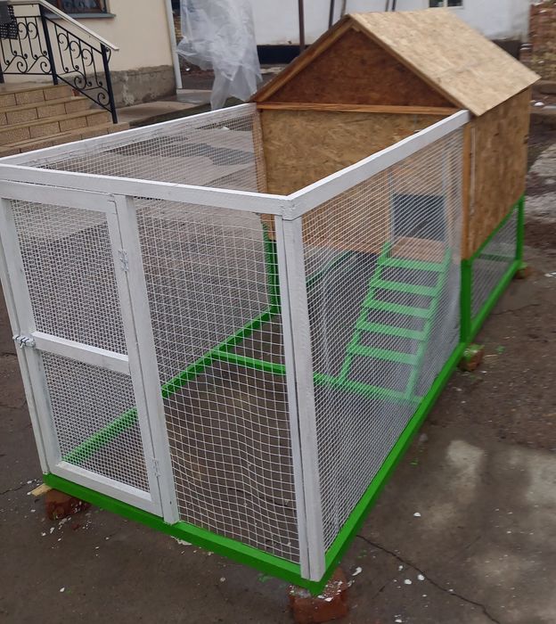 Мини курятник. Клетка