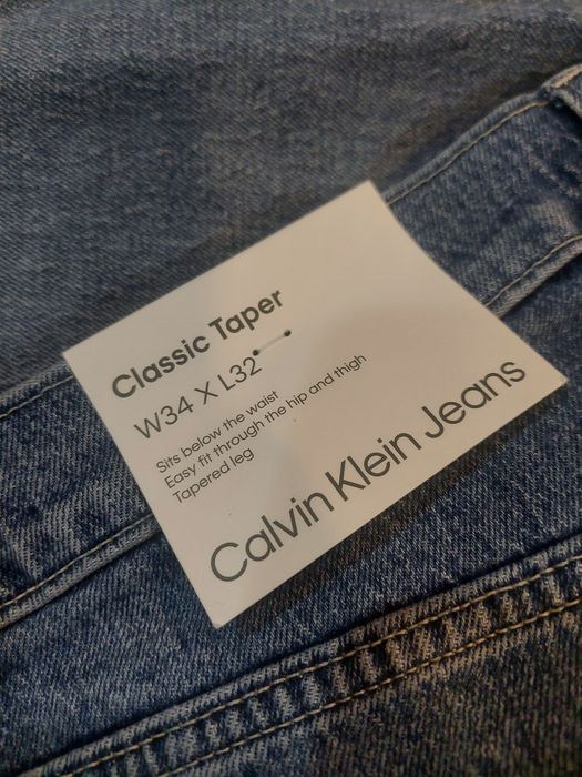 Calvain Klein Jeans Classic Taper W34 L32 Мъжки