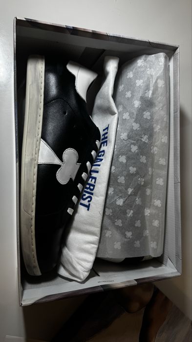 Pantofi The Gallerist Geneva Black & White