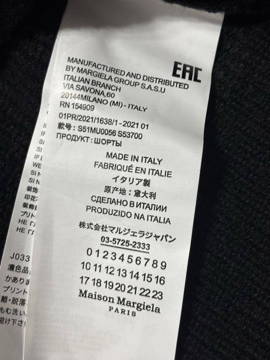 Bluza maison margiela quarter zip