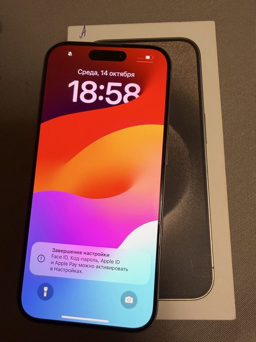 Продам Iphone 15 pro | 256 гб | Natural Titanium | 80%