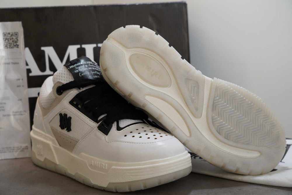Adidasi AMIRI MA-1 panelled sneakers, Produs Nou - Full Box, Premium