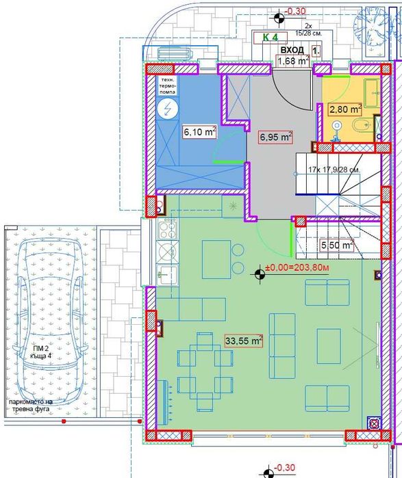 Продава се Къща в с. Първенец, Област Пловдив - 171 кв.м за 1375 €/кв.м - Снимка #3