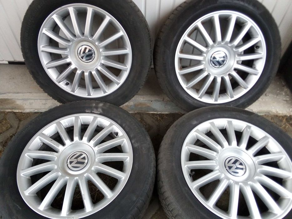 Алуминиеви джанти от Фолксваген 17 цола 5x112 + зимни гуми