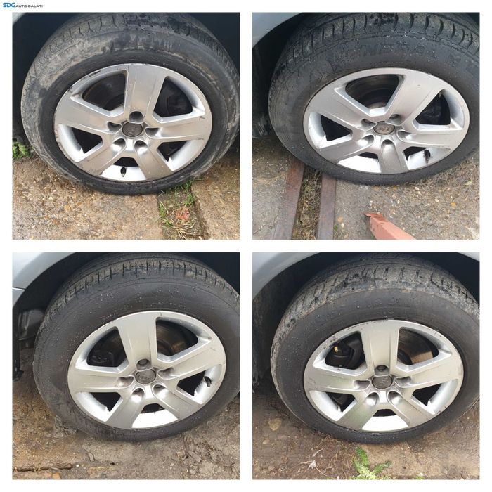 Set 4 Jante Roti Aliaj 205 55 16 R16 5x112 Audi A6 C6 2005 - 2011 [K7931]