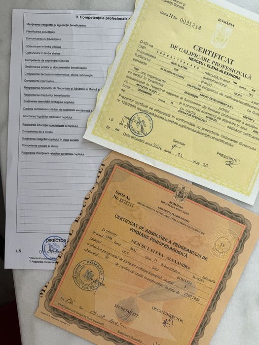 Consiliere psihologica/psihopedagogica