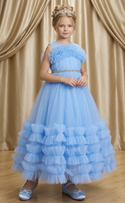 Шикарное новое платье на 6-13 лет