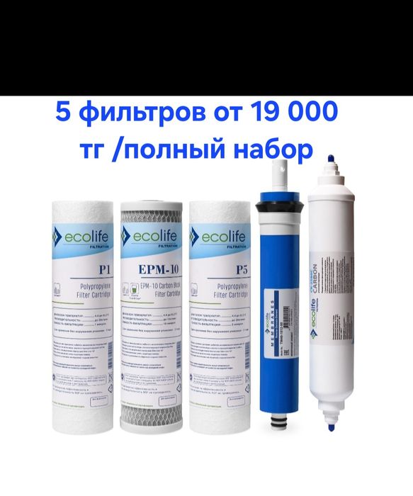 Для фильтров питьевой воды