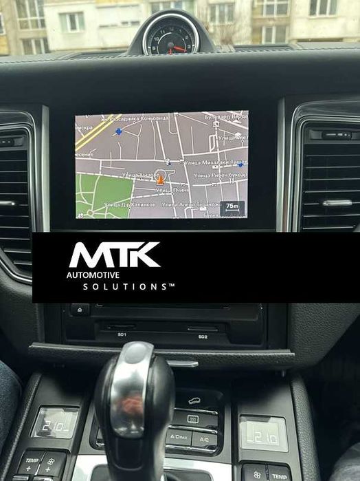 PORSCHE PCM 4.0 4.1 5.0 навигационни карти 2025г. CARPLAY ANDROID AUTO