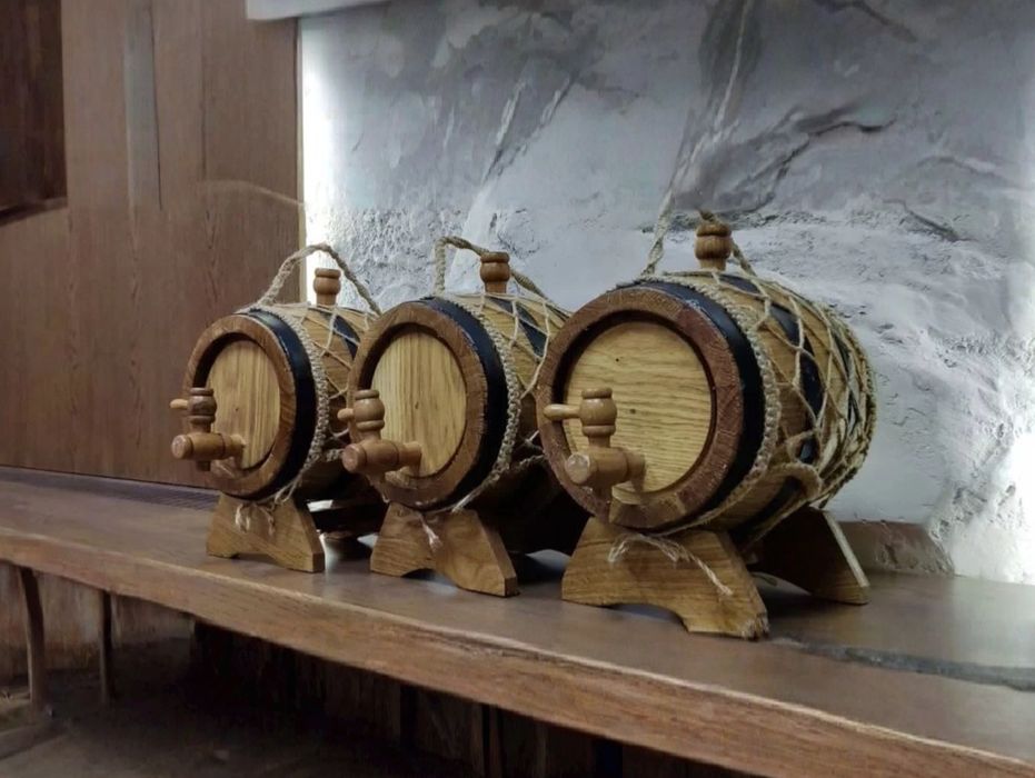 Дубовая бочка 3 л.