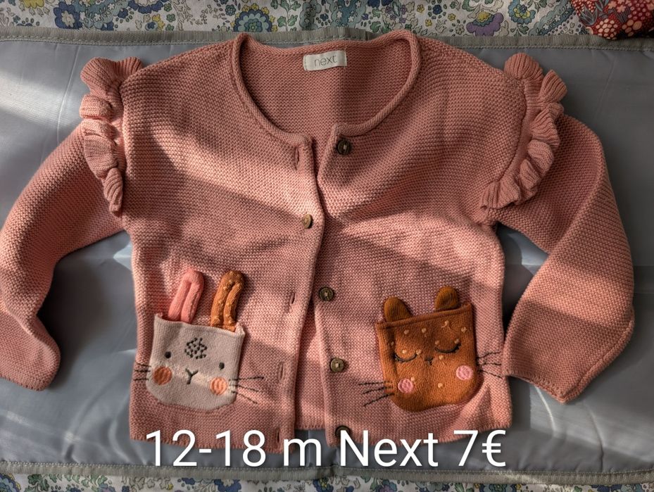 Дрехи Next/Benetton/Reserved 12-18 м