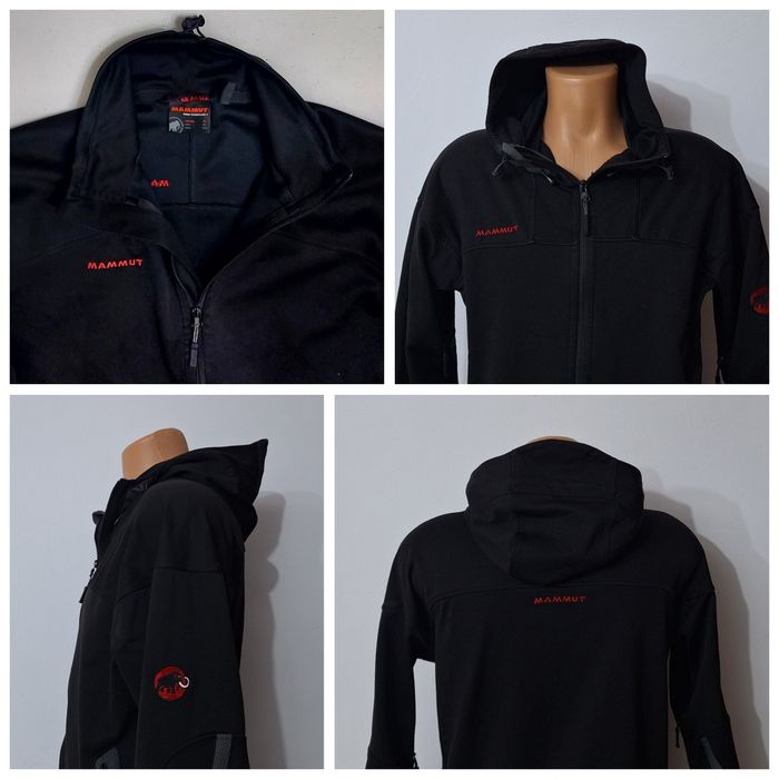 Geaca tehnică MAMMUT Softech, jacheta Windstopper Softshell mărimea M/L unisex