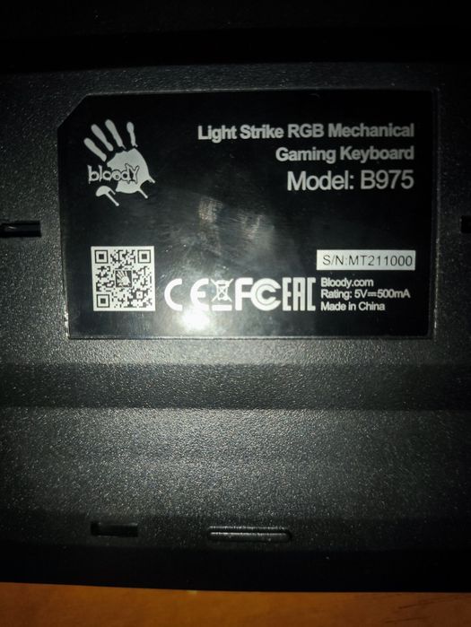 Клавиатура blody B975