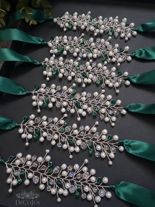 Cocarde si bratari pentru domnisoare de onoare Handmade