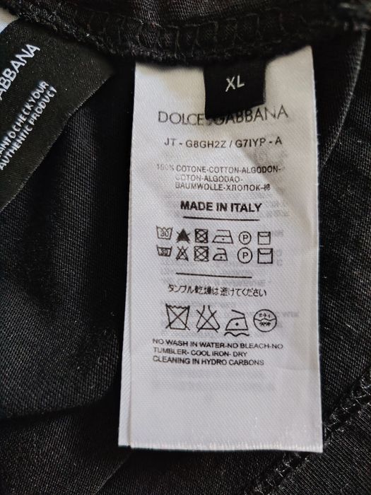 Tricou original Dolce Gabbana colecția majolica