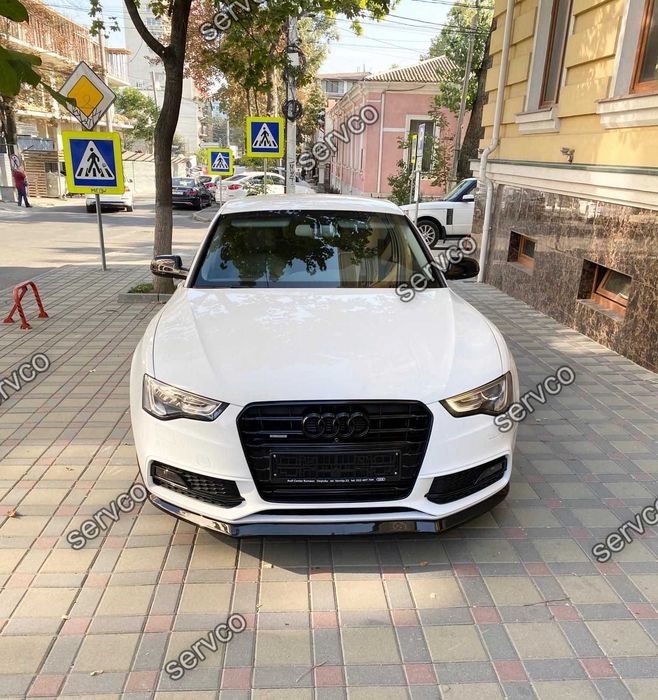 Prelungire fata lip Audi A5 8T SLINE S5 Facelift 2011-2015 v1 Maxton